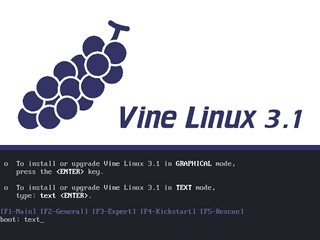 Vine Linux 3.1